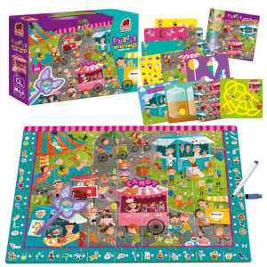 Puzzle detektyw Cukierkowa wróżka RK1080-06
