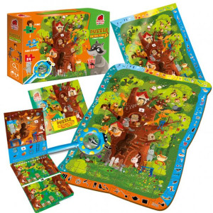 Puzzle detektyw Forest story RK1080-04