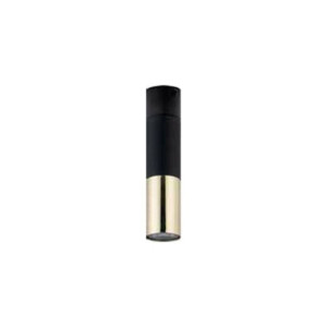 Elit tuba sufitowa 1 punktowa czarno złota 4369 - TK Lighting