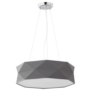 Kantoor lampa wisząca 4 punktowa grafitowa 3313 - TK Lighting