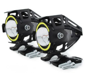 Halogen Motocyklowy Lampa Reflektor Ring Led Cob