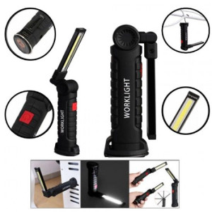 Latarka Robocza Lampa Inspekcyjna Cob Usb Magnes 5w1