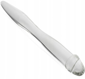 Dwustronne Dildo Ze Szkła Penis Do Waginy I Odbytu