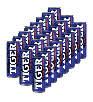 TIGER Energy Drink Napój Energetyczny 24 x 250ml