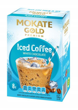 Kawa ICED COFFEE Mokate BIAŁA CZEKOLADA 8szt x 15g