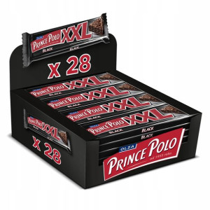Wafle Prince Polo Black Xxl 28 Sztuk X 50g