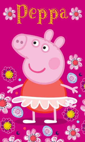 Ręcznik Świnka Peppa 30x50 do rąk, twarzy