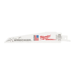 Brzeszczot Do Pił Szablastych Do Drewna Metalu Milwaukee 150 Mm 8z/cal 5szt