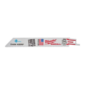 Brzeszczot Do Pił Szablastych Do Metalu Milwaukee 150mm 18z/cal (5 Szt.)
