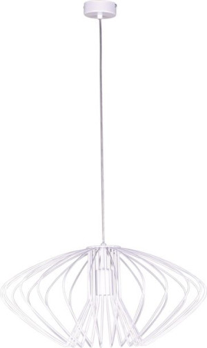 Lampa Wisząca Nowoczesna Biała Druciana Kaja Tizi Lamk3407