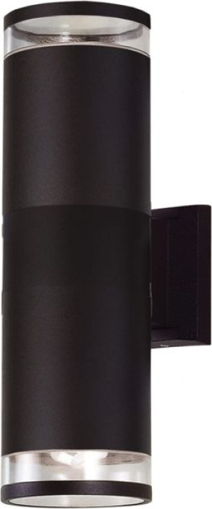 Kinkiet Zewnętrzny Metal Czarny Mat Led Kaja Wella K-8015C