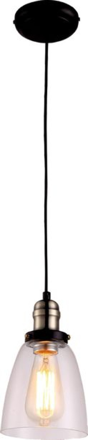 Lampa Wisząca Industrialna Czarna E27 Kaja Samanta Lamk8036B1