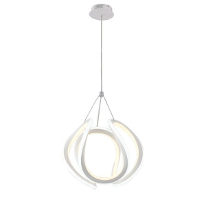 Lampa Wisząca Nowoczesna Biała Kula Led Kaja Conti Lamk8055