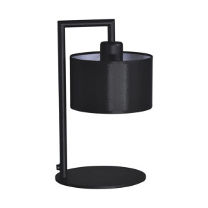 Lampa Stołowa Czarna Z Podstawką Kaja Simone Black K-4322