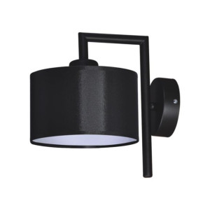 Kinkiet Ścienny Czarny Klasyczny Kaja Simone Black K-4324