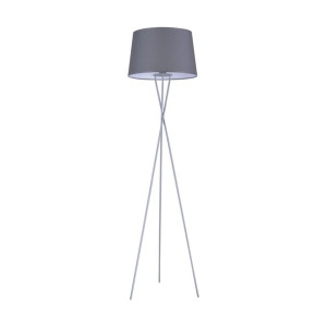 Lampa Podłogowa Stojąca Nowoczesna Szara Kaja Remi K-4373