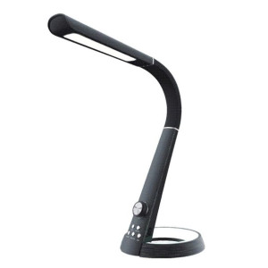 Lampa Biurkowa Nocna Usb Led Czarna Kaja Berkane  K-Bl1063 Czarny