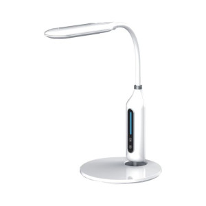Lampa Biurkowa Szkolna Elastyczna Biała Kaja Mida K-Bl1072 Biały