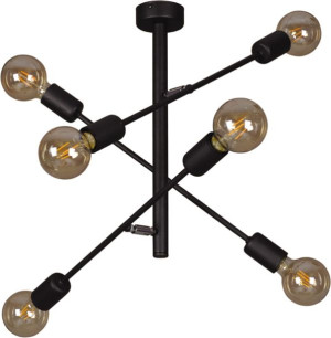 Lampa Sufitowa Camara K-4754 Kaja Czarny