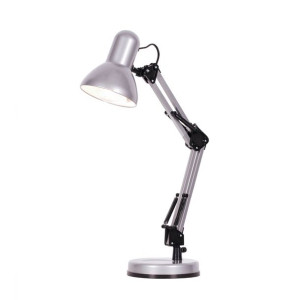Lampa Biurkowa Regulowana Metal Srebrna Kaja Cosmo K-Mt-Cosmo Srebrny