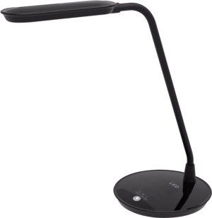 Lampa Biurkowa Elastyczna Dotyk Czarna Kaja Solo  K-Bl1208 Czarny