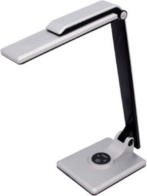 Lampa Biurkowa Składana Do Nauki Srebrna Kaja Miro K-Bl1203 Srebrny