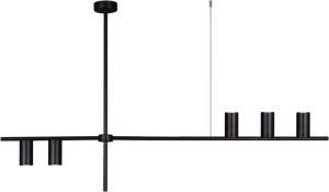 Lampa Wisząca Czarne Reflektory Modern Kaja Rocco Lamk4755