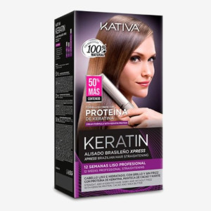 Kativa Keratin Brazilian Straightening Xpress Set 3 pieces