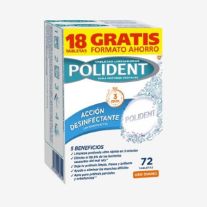 Polident Tabletki czyszczące 72 szt.