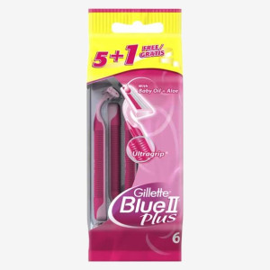 Gillette Blue II Plus 5 + 1 szt.