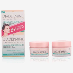 Diadermine Nawilżająco-matujący krem na dzień 50ml Zestaw 2 części