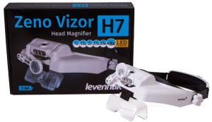 Lupa nagłowna Levenhuk Zeno Vizor H7 1x - 8x