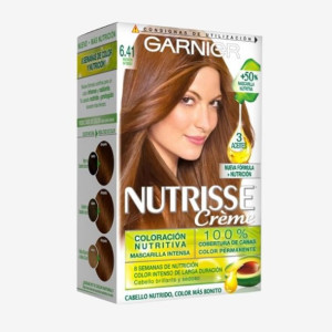 Garnier Nutrisse Creme Nourishing Color 6.41 Intensywny brąz