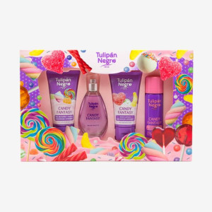 Tulipan Negro Candy Fantasy Woda Toaletowa Spray 50ml Zestaw 4 sztuk 2019