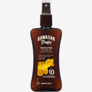 Hawaiian Tropic Ochronny suchy olejek w sprayu Spf10 Low 200ml