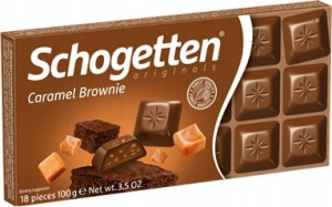 Schogetten CZEKOLADA o smaku BROWNIE i KARMELU