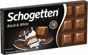 Schogetten CZEKOLADA Black & White MLECZNA