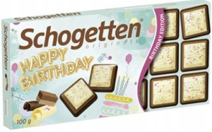 Schogetten CZEKOLADA URODZINOWA Happy Birthday
