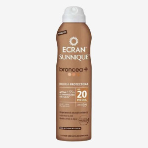 Ecran Sunnique Broncea+ Lotion Spf20 Spray 250ml