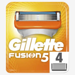 Gillete Fusion 5 Ostrza ręczne 4 sztuki