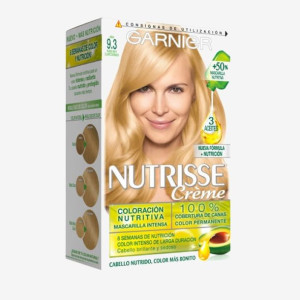 Garnier Nutrisse Creme Nourishing Color 9.3 Bardzo Jasny Złoty Blond