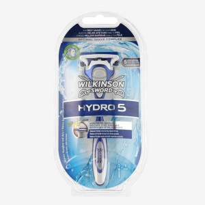 Gillette Maquina Wilkinson Hydro 5 Cargador Blue