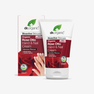 Dr. Organic Rose Otto Krem do rąk i paznokci 125ml