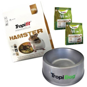 Tropifit Premium Plus Hamster dla chomika 750g + GRATIS