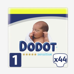 Dodot Sensitive T1 2-5k 44 sztuki