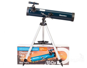 Teleskop Discovery Sky T76 z książką
