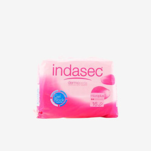 Indasec Dermoseda Kompresy na nietrzymanie moczu Micro Plus 16 sztuk