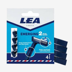 Lea Emerging 2 ostrza jednorazowe Opakowanie 4 szt.