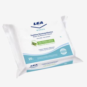 Lea Women Make Up Remover Wipes Aloe vera 25 sztuk