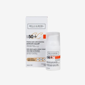 Bella Aurora CC Anti-Spot Cream Spf50 Light Tone 30ml